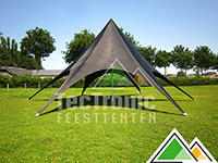 Tente étoile polyester 14 m